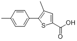 4-METHYL-5-P-TOLYL-THIOPHENE-2-CARBOXYLIC ACID Structure