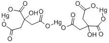 MERCURIC CITRATE Structure