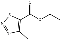 에틸4-메틸-1,2,3-티아디아졸-5-카르복실레이트 구조식 이미지