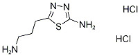 5-(3-aminopropyl)-1,3,4-thiadiazol-2-amine(SALTDATA: 2HCl) Structure