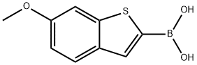 6-METHOXYBENZO[B]THIOPHENE-2-BORONIC ACID Structure