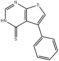 5-페닐-티에노[2,3-D]피리미딘-4-티올 구조식 이미지