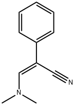 3-(DIMETHYLAMINO)-2-PHENYLACRYLONITRILE Structure