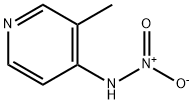 3-메틸-N-니트로피리딘-4-아민 구조식 이미지