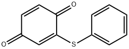 2-(Phenylthio)-p-benzoquinone Structure