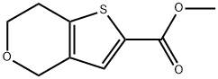 Methyl 6,7-dihydro-4H-thieno-[3,2-c]pyran-2-carboxylate 구조식 이미지