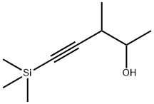 4-Pentyn-2-ol, 3-methyl-5-(trimethylsilyl)- Structure