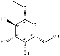 METHYL-BETA-D-GALACTOPYRANOSIDE 구조식 이미지