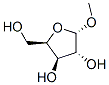 .alpha.-D-Xylofuranoside, methyl Structure