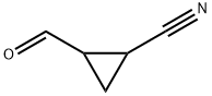 Cyclopropanecarbonitrile, 2-formyl- Structure