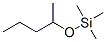 2-(Trimethylsilyloxy)pentane Structure