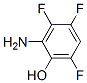 Phenol, 2-amino-3,4,6-trifluoro- (9CI) Structure