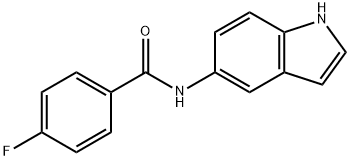 N-(4-Fluorobenzoyl)-5-aMino-1H-indole Structure