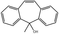 5-Hydroxy-5-methyl-5H-dibenzo[a,d]cycloheptene Structure