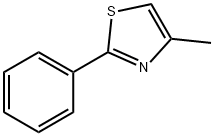 4-Метил-2-фенилтиазол структурированное изображение