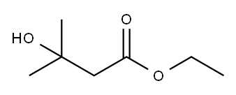 ethyl 3-hydroxy-3-methylbutyrate Structure