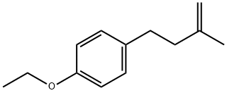 4-(4-ETHOXYPHENYL)-2-METHYL-1-BUTENE Structure
