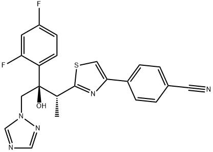 Ravuconazole Structure