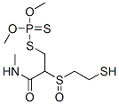 Dithiophosphoric acid S-[2-[(2-mercaptoethyl)sulfinyl]-3-(methylamino)-3-oxopropyl]O,O-dimethyl ester Structure