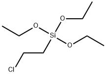 2-Chloroethyltriethoxysilane 구조식 이미지
