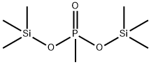 Methylphosphonic acid bis(trimethylsilyl) ester Structure