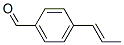 Benzaldehyde, 4-(1-propenyl)- (9CI) Structure