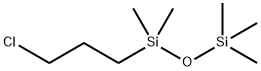 (3-chloropropyl)pentamethyldisiloxane Structure