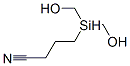 4-(dihydroxymethylsilyl)butyronitrile Structure