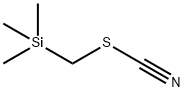 (trimethylsilyl)methyl thiocyanate  Structure