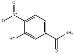 3-Hydroxy-4-nitrobenzamide Structure