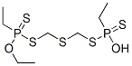 Thiobis(methylenethio)bis[ethylphosphinothioic acid O-ethyl] ester Structure