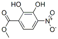 Benzoic acid, 2,3-dihydroxy-4-nitro-, methyl ester (9CI) Structure