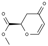 2H-Pyran-2-carboxylicacid,3,4-dihydro-4-oxo-,methylester,(2R)-(9CI) 구조식 이미지