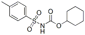 N-Tosylcarbamic acid cyclohexyl ester Structure