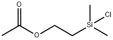 ACETOXYETHYLDIMETHYLCHLOROSILANE Structure