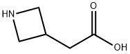 AZETIDIN-3-YLACETIC ACID Structure