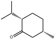 (2S-cis)-2-(isopropyl)-5-methylcyclohexan-1-one Structure