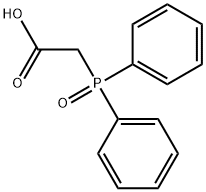 CARBOXYMETHYL DIPHENYLPHOSPHINE OXIDE Structure