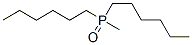 Dihexyl(methyl)phosphine oxide Structure