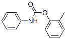 카르밤산,N-페닐-,2-메틸페닐에스테르 구조식 이미지