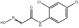 N1-(2,4-DICHLOROPHENYL)-2-HYDROXYIMINOACETAMIDE Structure