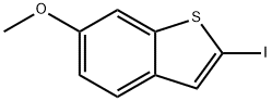 벤조[b]티오펜,2-요오도-6-메톡시- 구조식 이미지