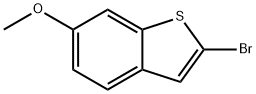 2-BROMO-1-BENZOTHIEN-6-YL메틸에테르 구조식 이미지