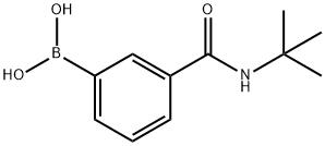 3-(TERT-BUTYLAMINOCARBONYL)PHENYLBORONIC ACID Structure