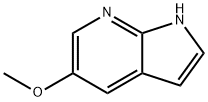 5-METHOXY-1H-PYRROLO[2,3-B]PYRIDINE Structure