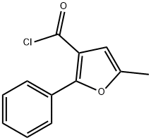 5-METHYL-2-PHENYL-3-FUROYL CHLORIDE Structure