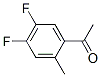 Ethanone, 1-(4,5-difluoro-2-methylphenyl)- (9CI) Structure