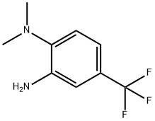 N~1~,N~1~-디메틸-4-(트리플루오로메틸)-1,2-벤젠디아민(SALTDATA:무료) 구조식 이미지