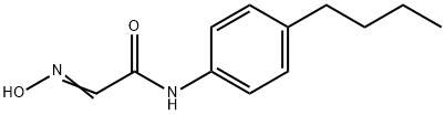 (2E)-N-(4-BUTYLPHENYL)-2-(HYDROXYIMINO)ACETAMIDE Structure