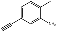 벤젠아민,5-에티닐-2-메틸-(9CI) 구조식 이미지